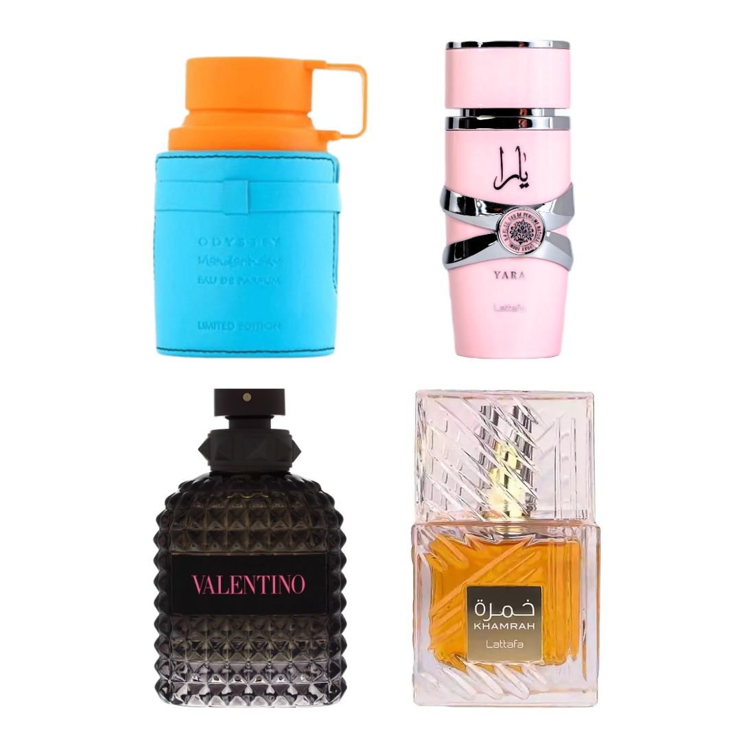 Combo Khamrah + Yara + Mandarino di Sicilia + Yara Lattafa PERFUMES