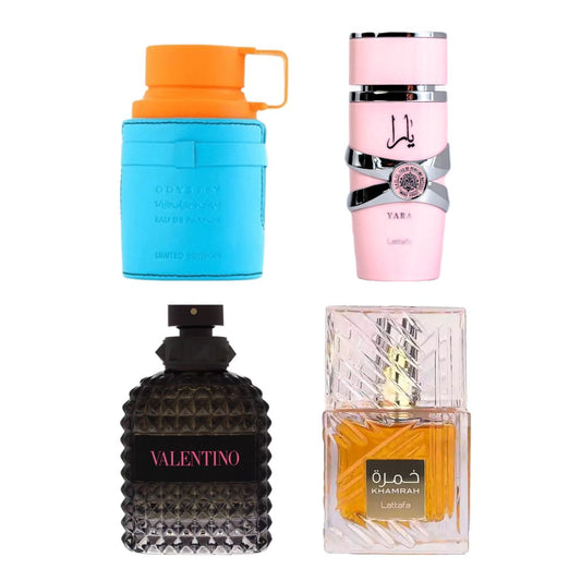 Combo Khamrah + Yara + Mandarino di Sicilia + Yara Lattafa PERFUMES