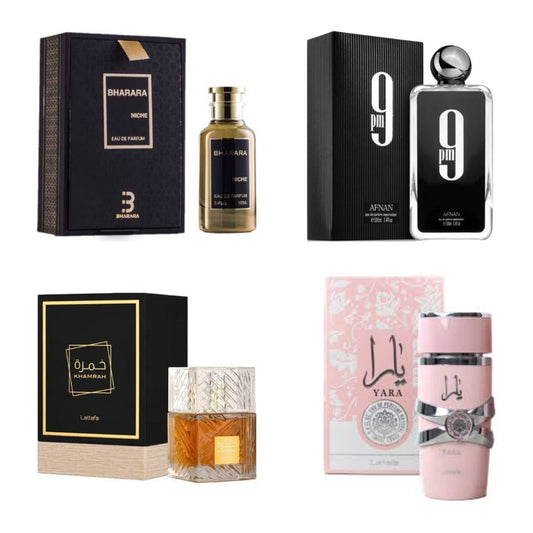 Khamrah - Bharara - Yara - 9pm PERFUMES