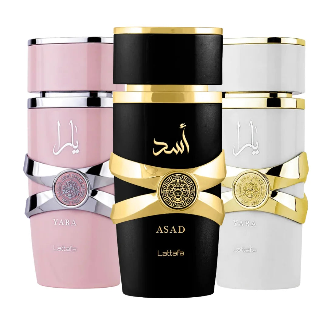 Kit Lataffa Yara Perfumes X3