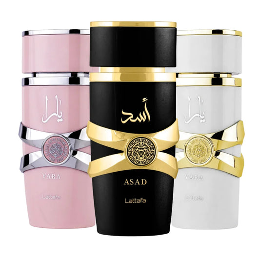 Kit Lataffa Yara Perfumes X3
