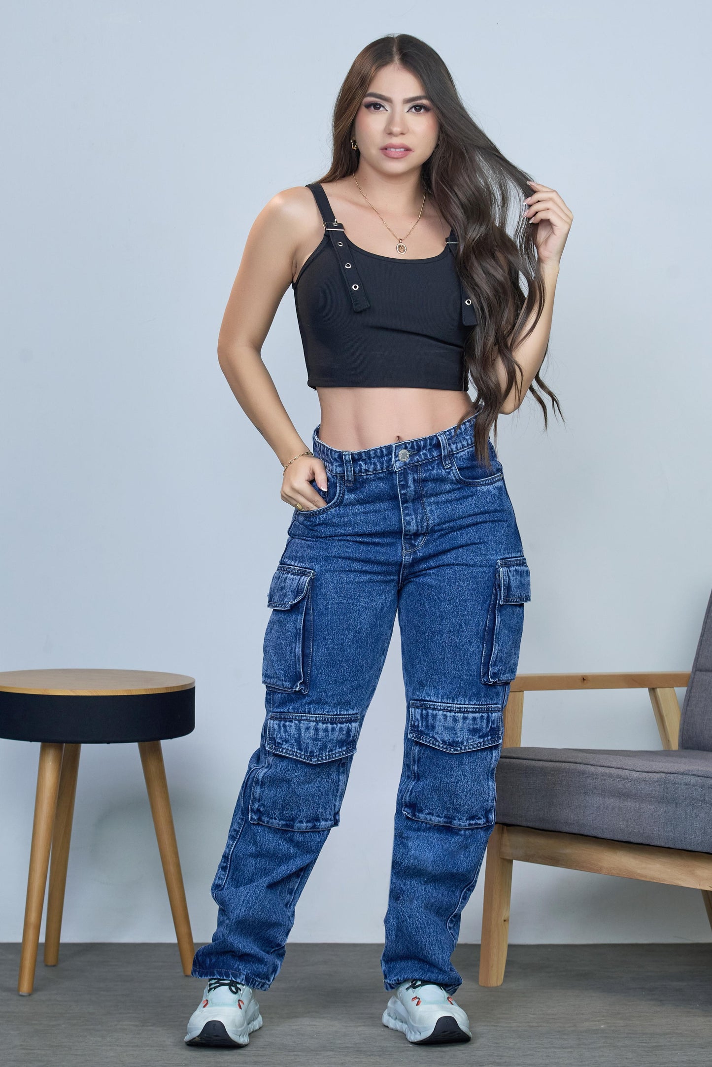 👖 Jean Cargo Dama - Tiro Alto | Estilo Urbano & Poder Femenino 💥