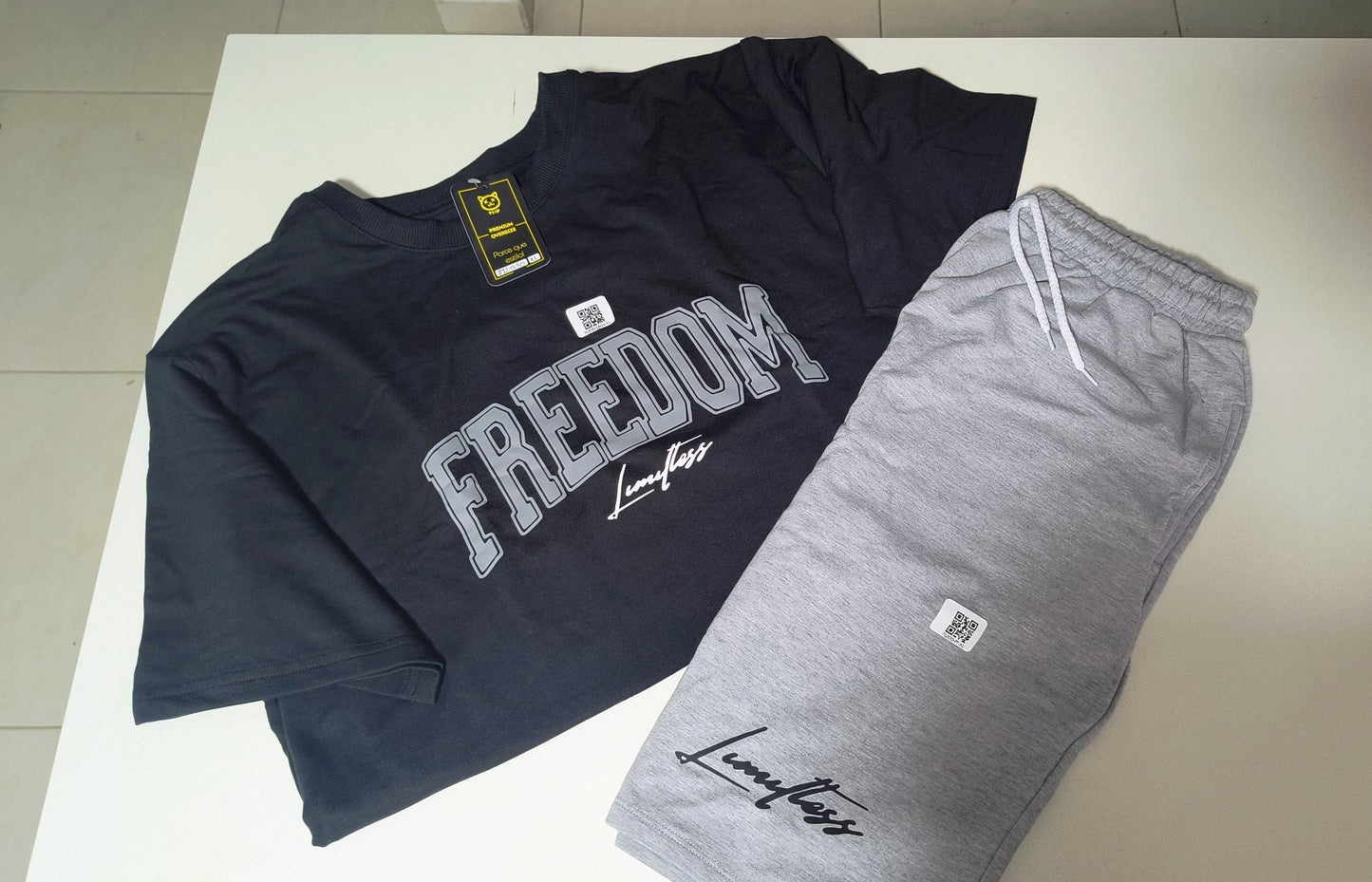Oversize Camisa y pantaloneta Freedom