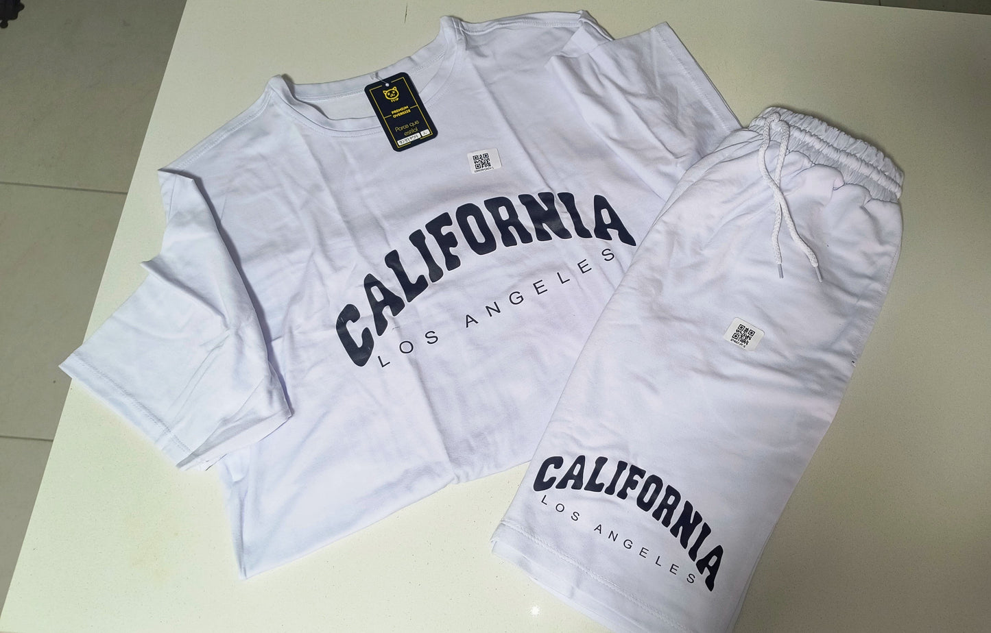 Set Oversize California Los Angeles - Blanco