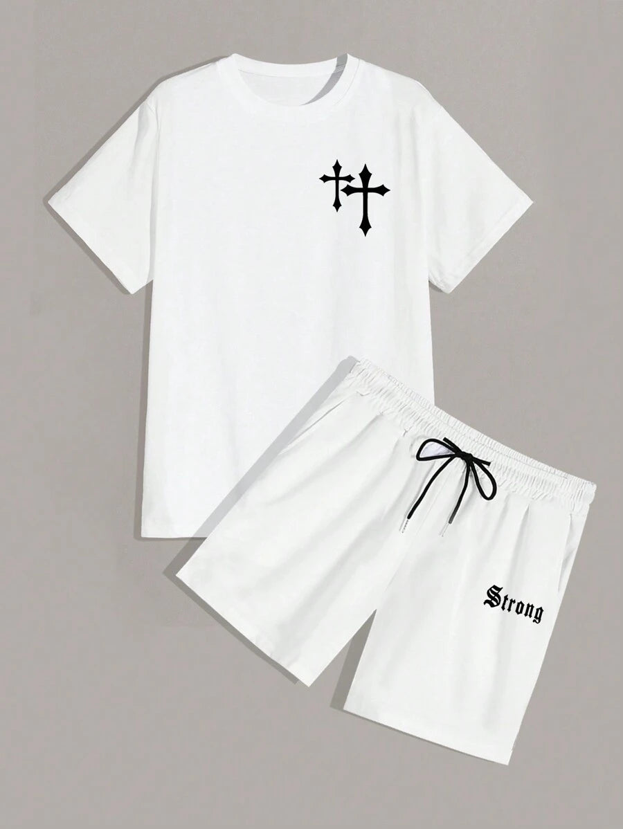 Camisa y pantaloneta Oversize Strong